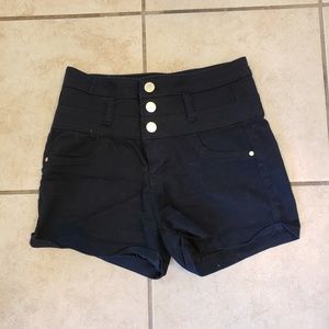 High Waist Shorts by Charlotte Russe
